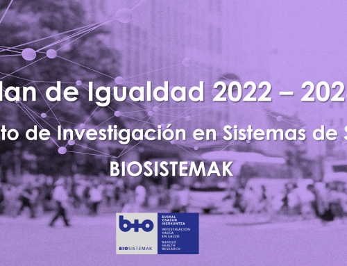 2022-2026 Equality Plan of the BIOSISTEMAK Institute (formerly Kronikgune Institute)