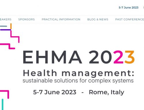 ADLIFE, JADECARE and Gatekeeper projects are presented at the 28th European Health Management Congress (EHMA 2023).